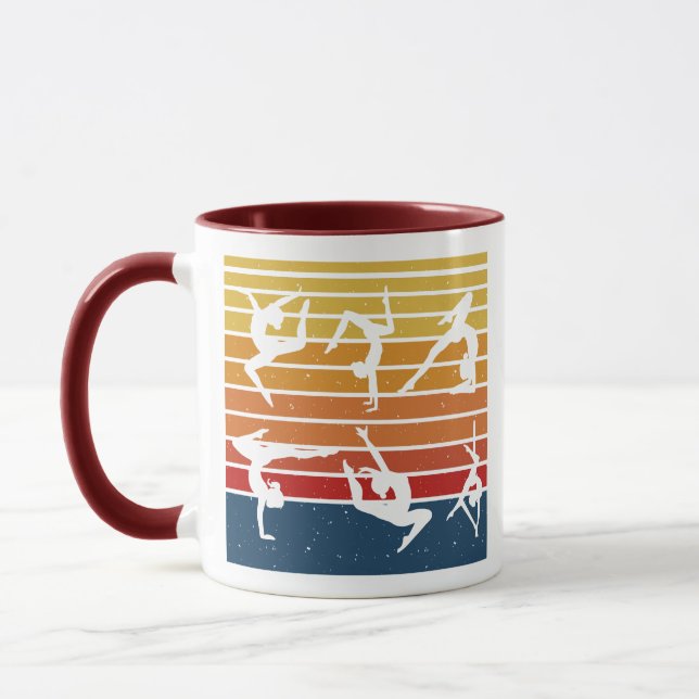TAZA REGALO PARA EL AMANTE GIMNÁSTICO | GYMNAST (Izquierda)