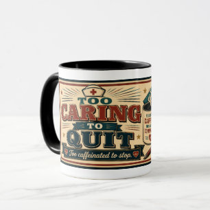 Taza Regalo Para Enfermera Amante Del Café Frase D