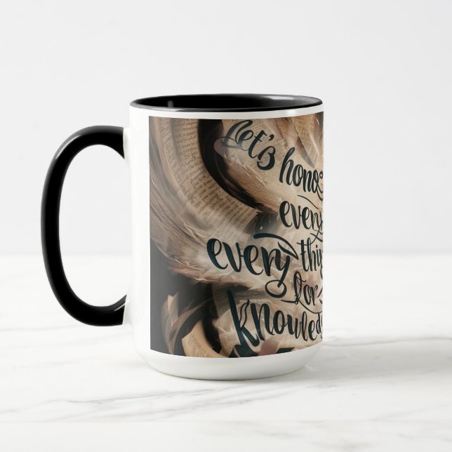 Taza regalo para estudiantes (Izquierda)
