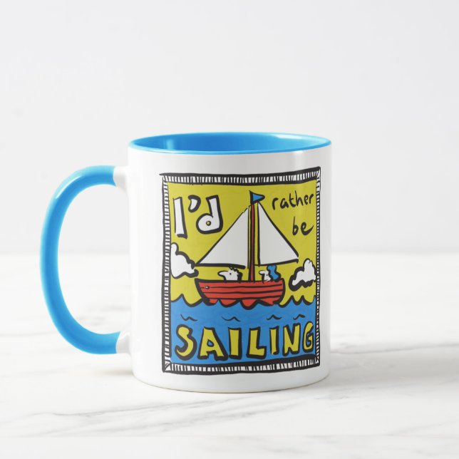 Taza Regalo para marinero o yachtsman (Izquierda)