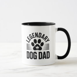 Taza Regalo para Papá Perro - Diseño Legendario de Papá