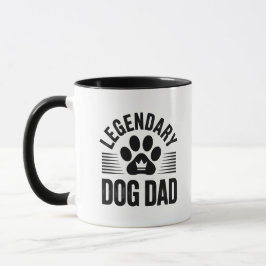 Taza Regalo para Papá Perro - Diseño Legendario de Papá
