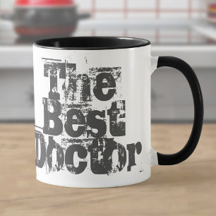 Taza Regalo para un Médico - tazón de café de dos tonos