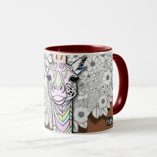 Taza regalo perfecto Giraffe lover mug