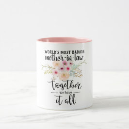 Taza Regalo personalizable para la suegra más MALA del 