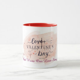 Taza Regalo personalizado de San Valentín basado en la 