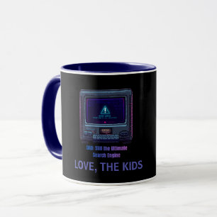 Taza Regalo Personalizado de Tecnología Retro Pixel Art