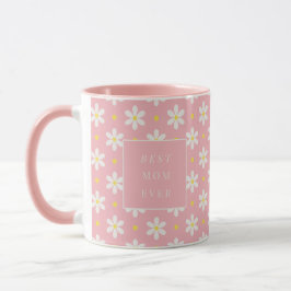 Taza Regalo personalizado del Día de la Madre Daisy per