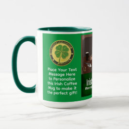 Taza Regalo personalizado del día de San Patricio para 