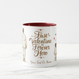Taza Regalo personalizado del Día de San Valentín para 