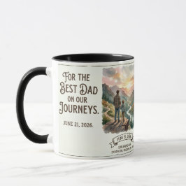 Taza Regalo personalizado del Día del Padre - La aventu