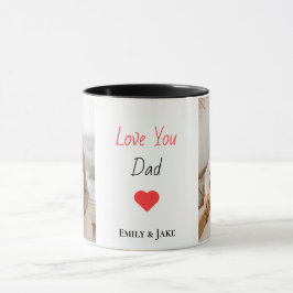 Taza Regalo personalizado del Día del Padre Mug con nom