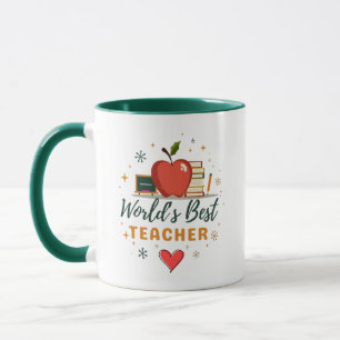 Taza Regalo personalizado del Día del Profesor para el