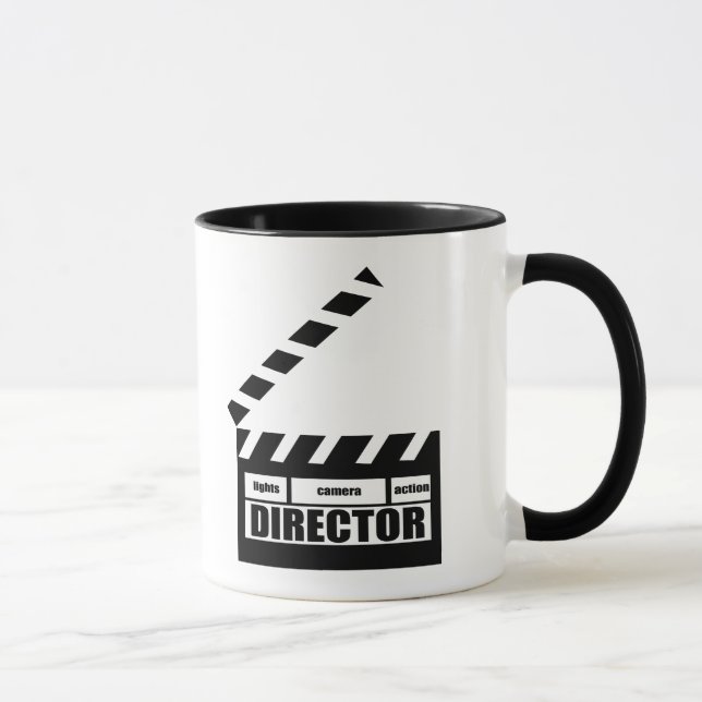 Taza Regalo personalizado del director de película (Derecha)