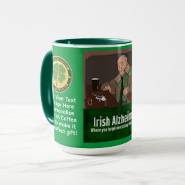 Taza Regalo personalizado del gángster irlandés del día