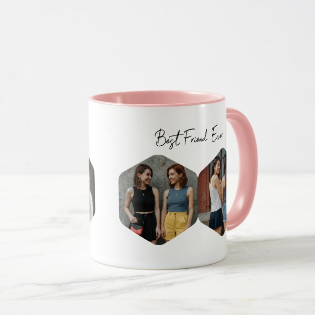 Taza Regalo personalizado del "mejor amigo de la histor (Anverso derecho)