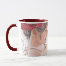 Taza Regalo Personalizado Floral Conmovedor