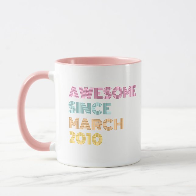 Taza Regalo personalizado para cumpleaños 16 (Izquierda)