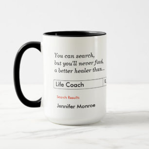 Taza Regalo personalizado para entrenador de vida