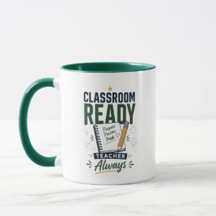 Taza Regalo personalizado para maestros listo para el a