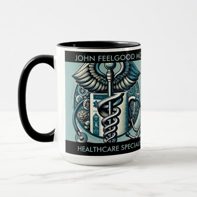 Taza Regalo personalizado para Médicas (Izquierda)