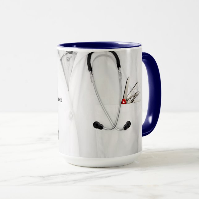 Taza Regalo personalizado para médico (Anverso derecho)