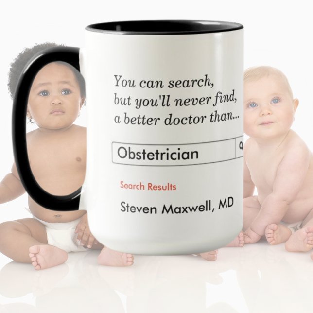 Taza Regalo personalizado para obstetrista (Subido por el creador)