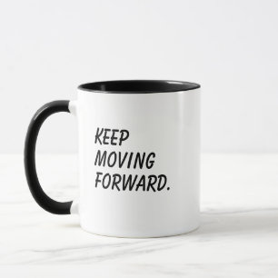 Taza Regalo positivo inspirador 'Sigue adelante'