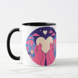 Taza regalo romántico de mugre día de San Valentín