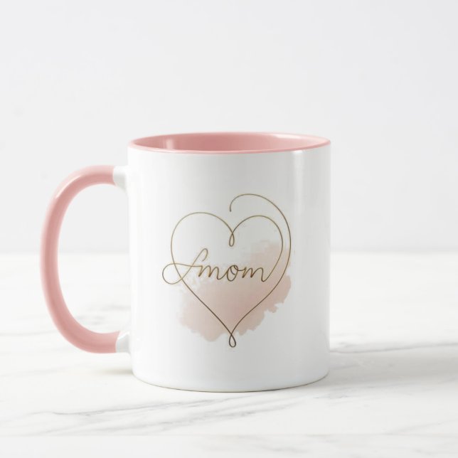 Taza regalo simple para mamá (Izquierda)