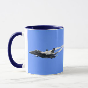 Taza Regalo Supersónico del Diseñador de Jet-Fighter