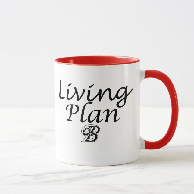 Taza Regalo único divertido del chiste del cumpleaños (Derecha)