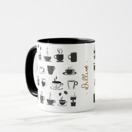Taza Regalo Único para Amantes del Café | Café con Nomb