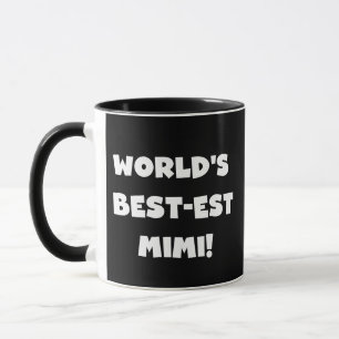 Taza Regalos blancos de las camisetas del texto Mimi