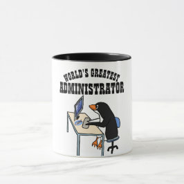Taza Regalos de ADMINISTRADOR ADMIN el mejor del mundo 