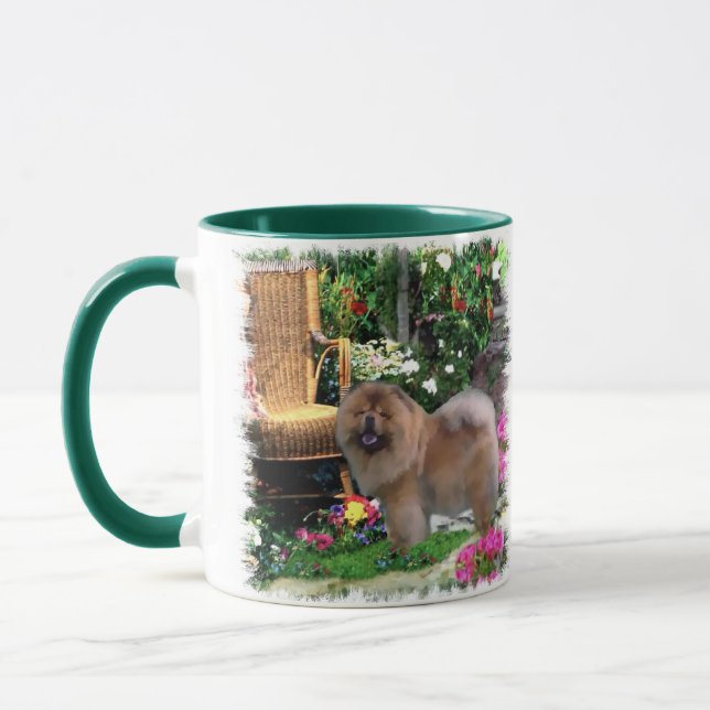 Taza Regalos de arte de Chow Chow (Izquierda)