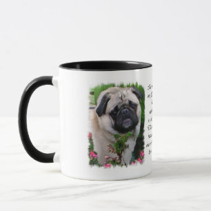 Taza Regalos de arte de pug