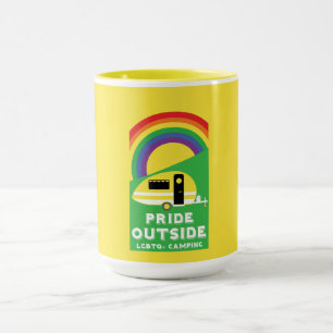 Taza Regalos de camping gay LGBTQ
