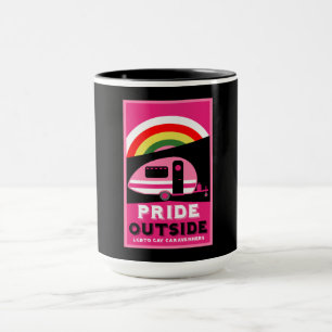 Taza Regalos de camping gay LGBTQ