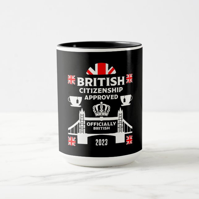 Taza Regalos de ciudadanía británica (Centro)
