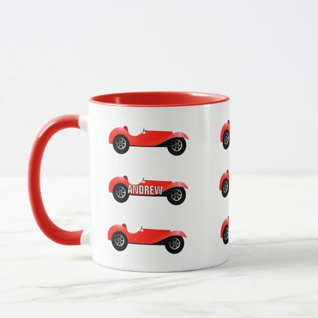 Taza Regalos de coches clásicos personalizados (Izquierda)