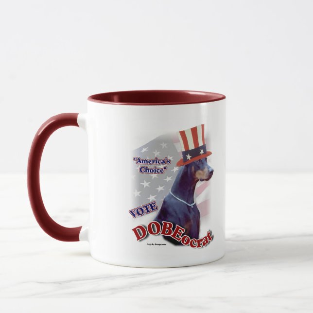 Taza Regalos de Doberman Pinscher (Izquierda)