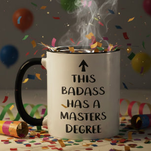 Taza Regalos de Graduación Este Badass Tiene una Maestr