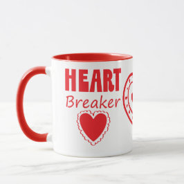 Taza Regalos de Heart Breaker Valentines