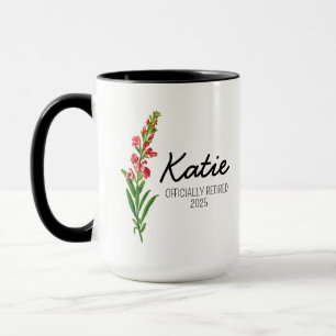 Taza Regalos de jubilación personalizados para mujeres,