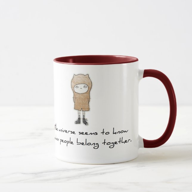 Taza regalos de la adopción (Derecha)