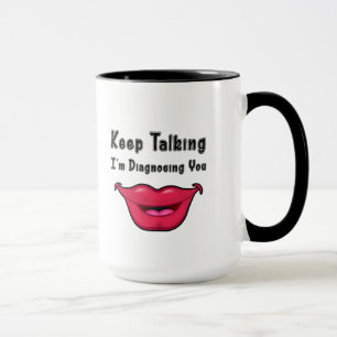 Taza Regalos de la patología de la lengua del discurso