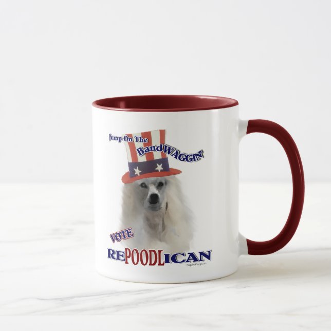 Taza Regalos de los amantes del CANICHE (Derecha)