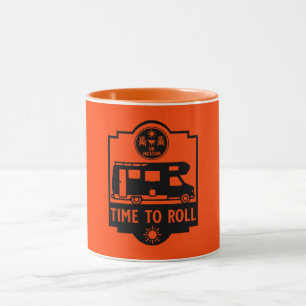 Taza Regalos de Motorhome Campsite