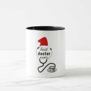 Taza Regalos de Navidad para el mejor médico del mundo